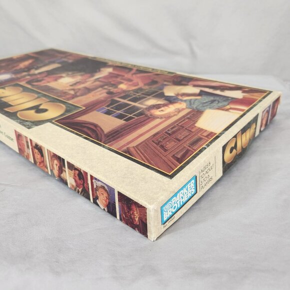 Vintage 1986 1992 Clue Classic Detective Board Game Parker Brothers Complete - Picture 12 of 13